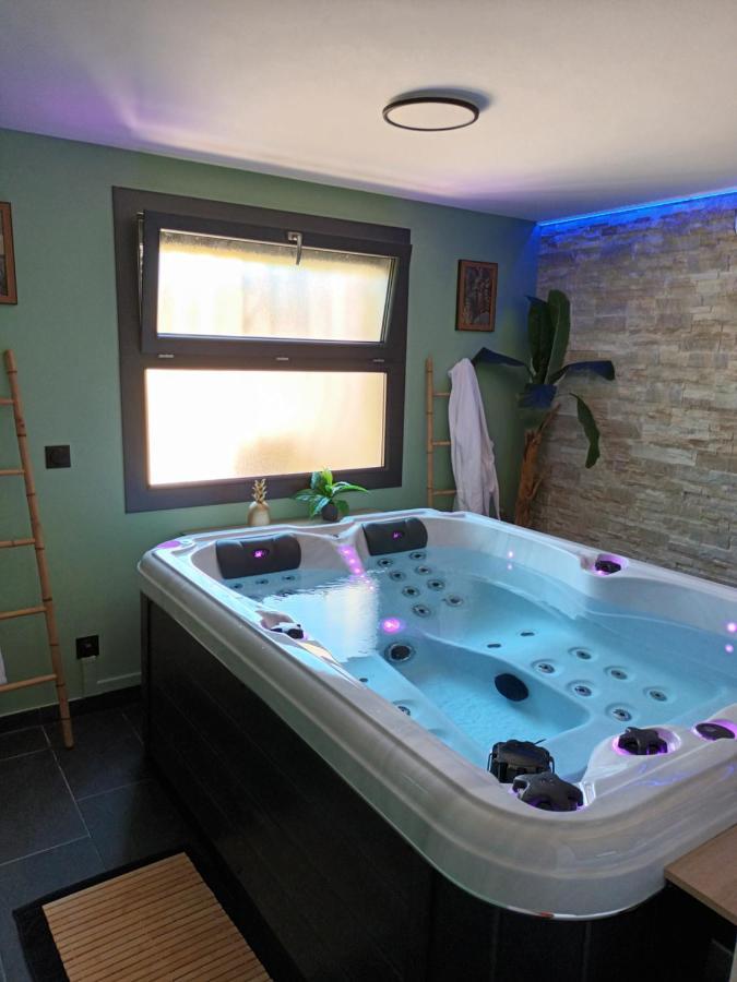 Superbe Appartement Avec Jacuzzi Et Exterieur Perpignan Bagian luar foto