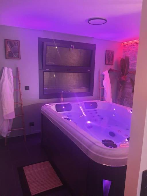 Superbe Appartement Avec Jacuzzi Et Exterieur Perpignan Bagian luar foto